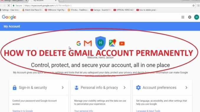 How to Delete Your Gmail Account (1) How to Delete Your Gmail Account