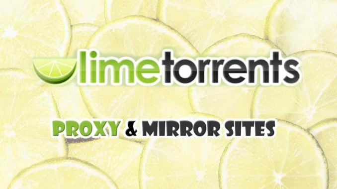 LimeTorrents-Proxy LimeTorrents-Proxy