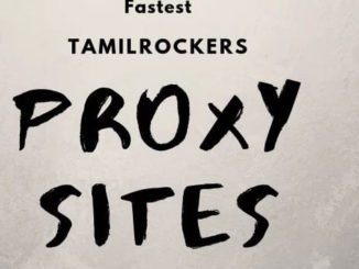 Official TamilRockers Proxy