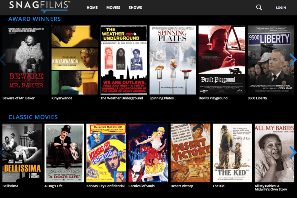 SnagFilms Review: A Free Online TV Streaming Service