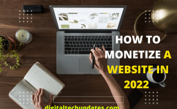 monetize a website