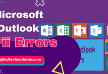 Microsoft Outlook Pii Errors