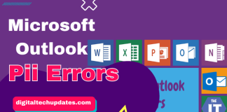 Microsoft Outlook Pii Errors