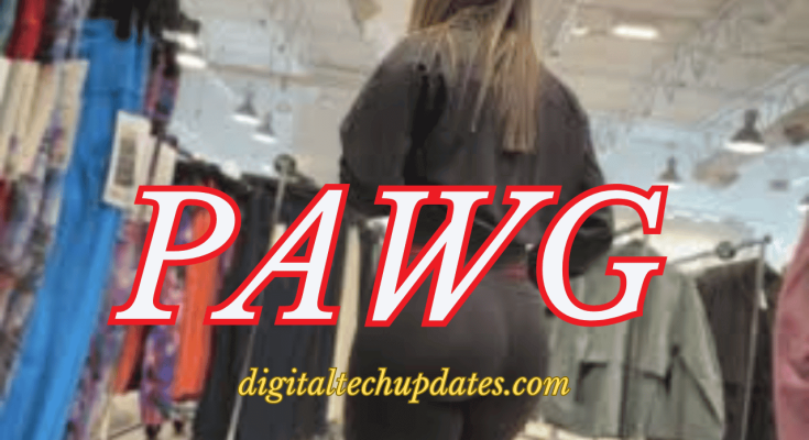 Curvy woman showcasing PAWG body type