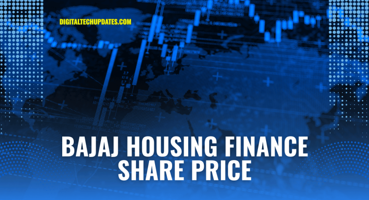 Bajaj Housing Finance share price trends and stock market analysis.