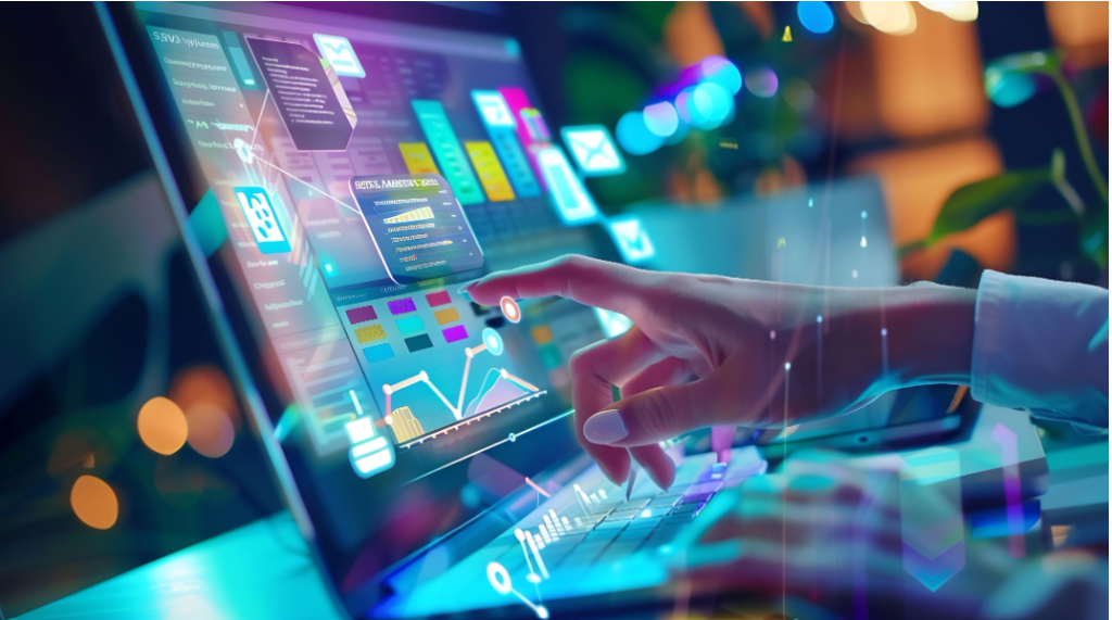 Lawyer reviewing PPC campaign analytics on a laptop