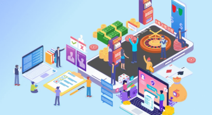 Illustration of integrating fraud detection algorithms into ready-made software solutions to prevent digital fraud.