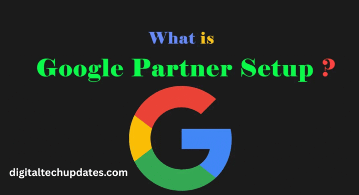 Google Partner badge with traffic growth chart