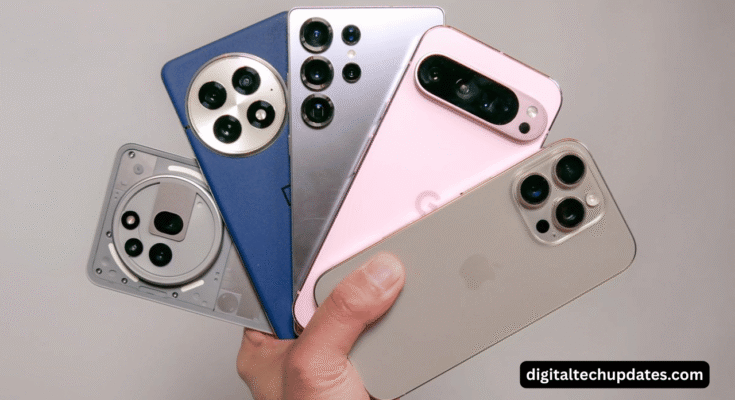 Best smartphones of 2025 featuring Samsung Galaxy S25 Ultra, iPhone 16 Pro Max, Google Pixel 9 Pro XL, and foldable phone designs