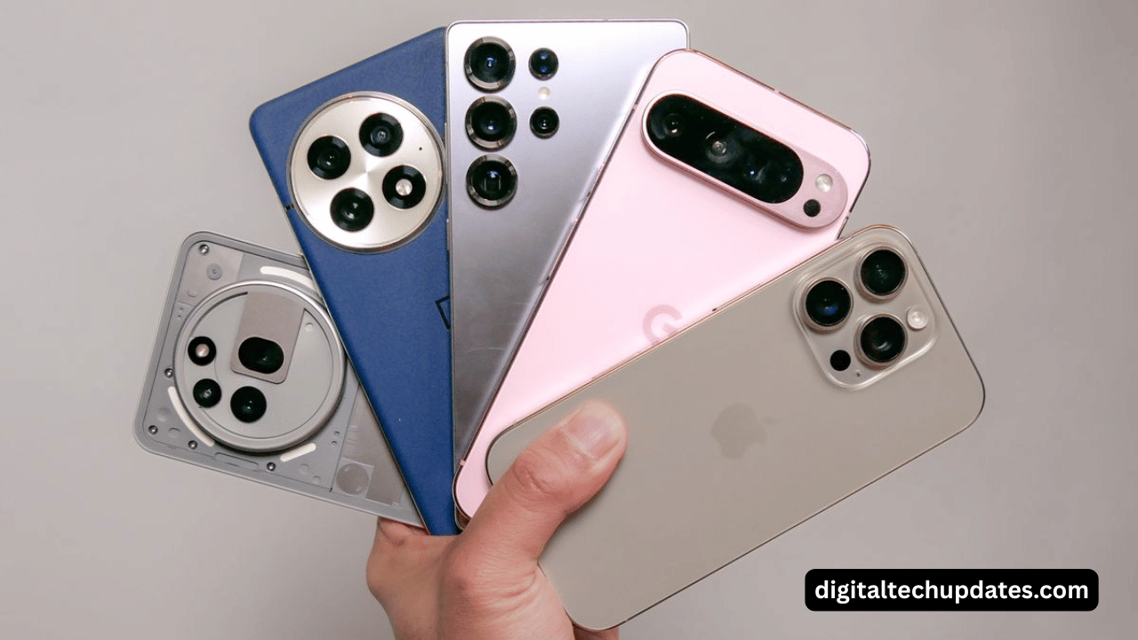 Best smartphones of 2025 featuring Samsung Galaxy S25 Ultra, iPhone 16 Pro Max, Google Pixel 9 Pro XL, and foldable phone designs