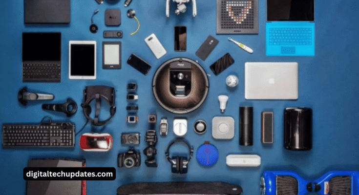 Top 10 must-have tech gadgets in 2025 including smart glasses, smartphones, AI wearables, gaming gear, and smart home devices