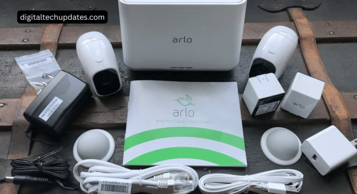 Arlo Security Camera by Netgear installed at home