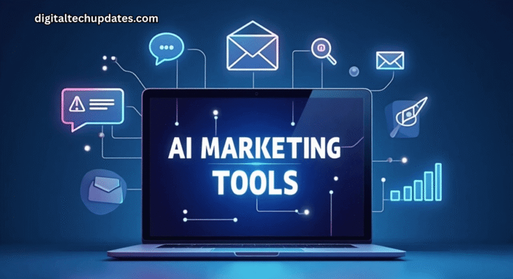 Digital marketers using emerging AI tools in 2025 for global campaigns