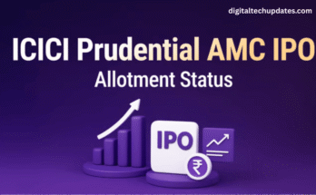 ICICI Prudential AMC IPO allotment status and listing details