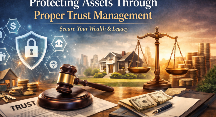 Protecting assets through proper trust management with legal and financial planning
