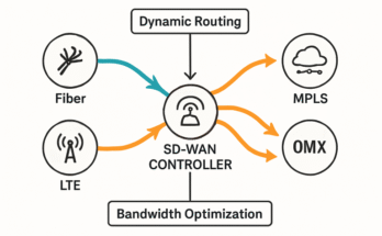 SD-WAN Architecture for Optimized Bandwidth Management