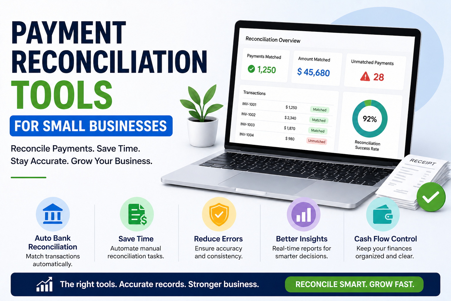Payment Reconciliation Tools for Small Businesses
