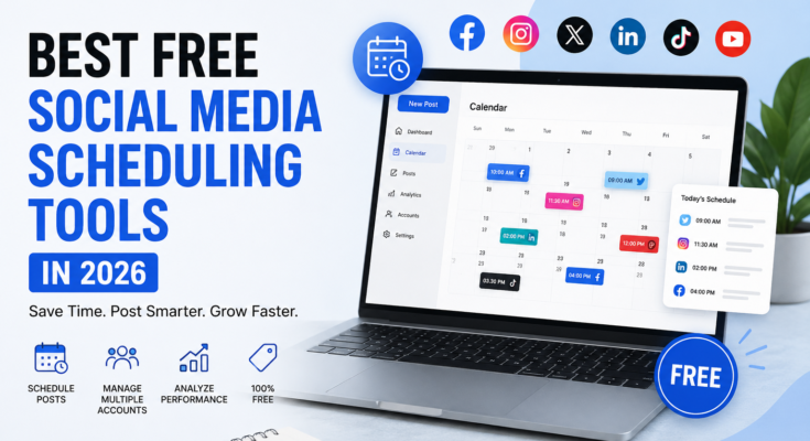 Best Free Social Media Scheduling Tools in 2026 DigitalTechUpdates