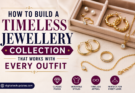 Timeless jewellery collection featuring gold rings, necklaces, earrings, and bracelets that match every outfit.