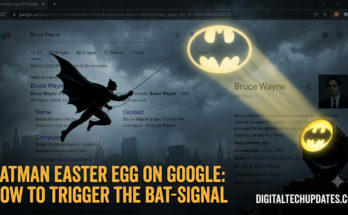 A mockup of a Google Search results page for 