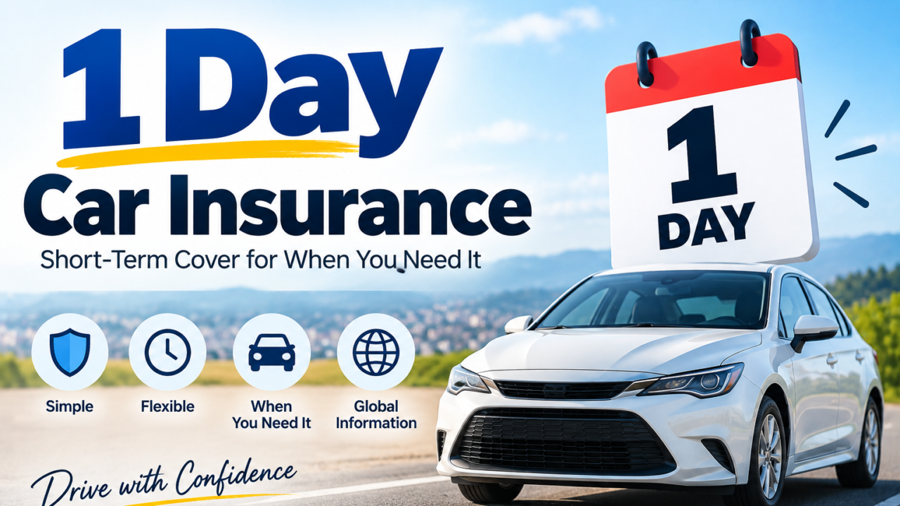 1 day car insurance and temporary car insurance guide