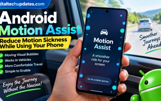 Android Motion Assist: How Google’s New Feature Helps Reduce Motion Sickness