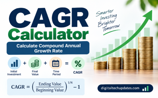 CAGR Calculator – Calculate Compound Annual Growth Rate