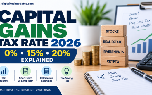 Capital Gains Tax Rate 2026: What You’ll Pay on Investments, Stocks, Real Estate and More
