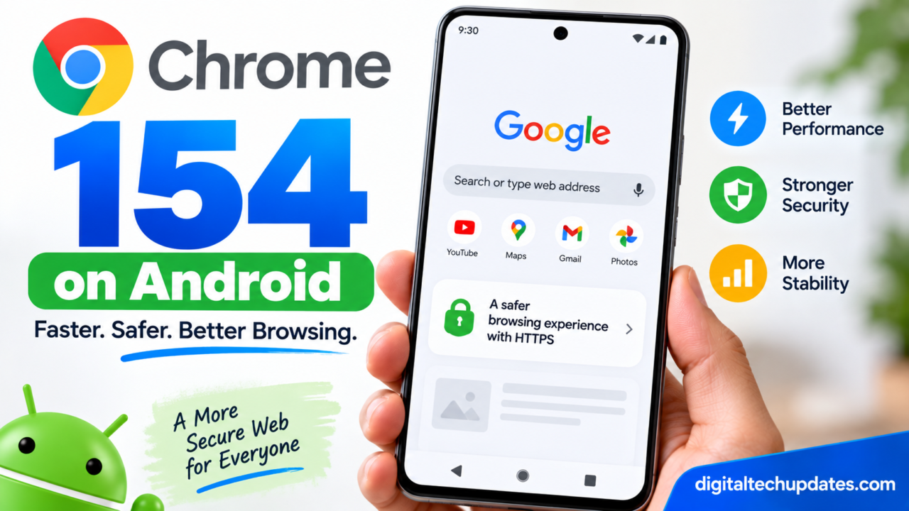 Chrome 154 Android update showing new HTTPS security warning