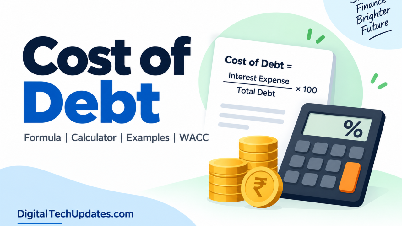 Cost of Debt formula, calculator, examples and WACC