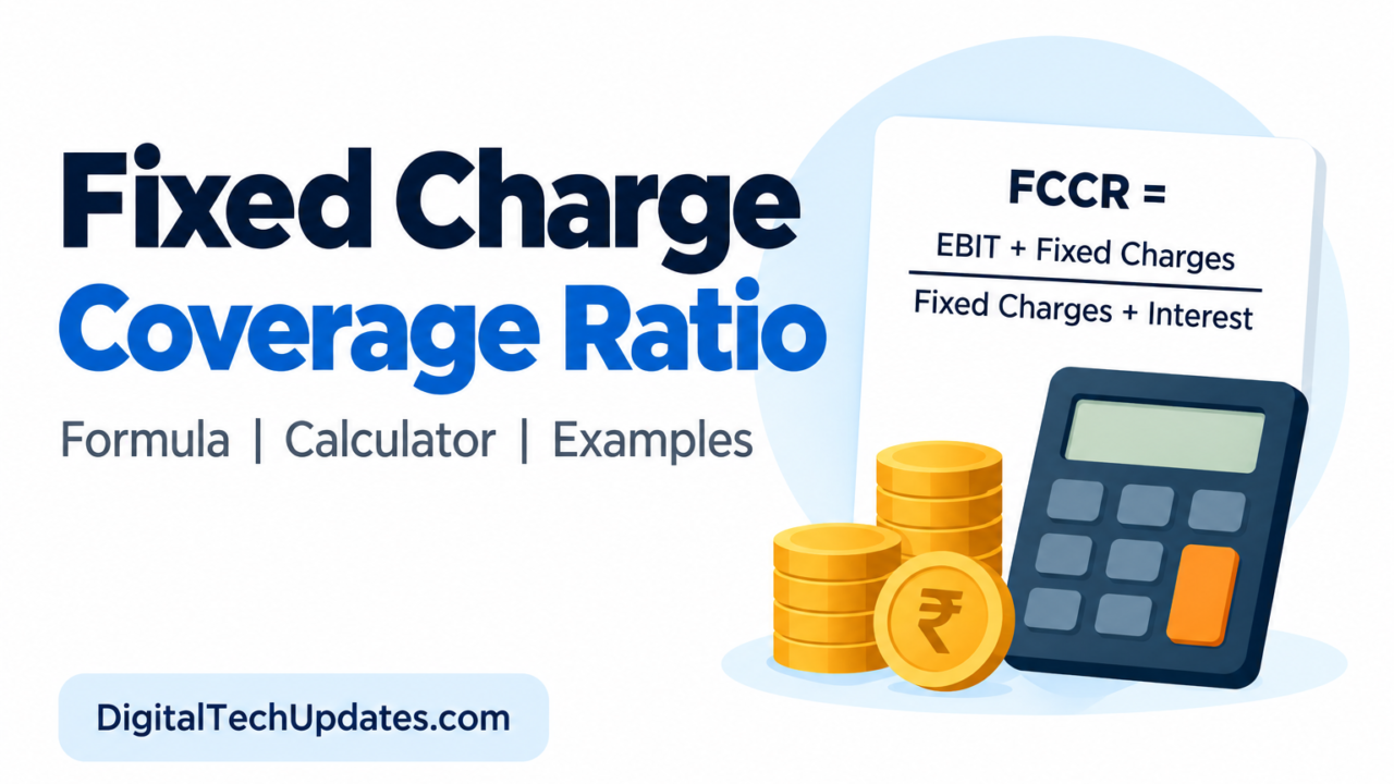 Fixed Charge Coverage Ratio formula, calculator and examples