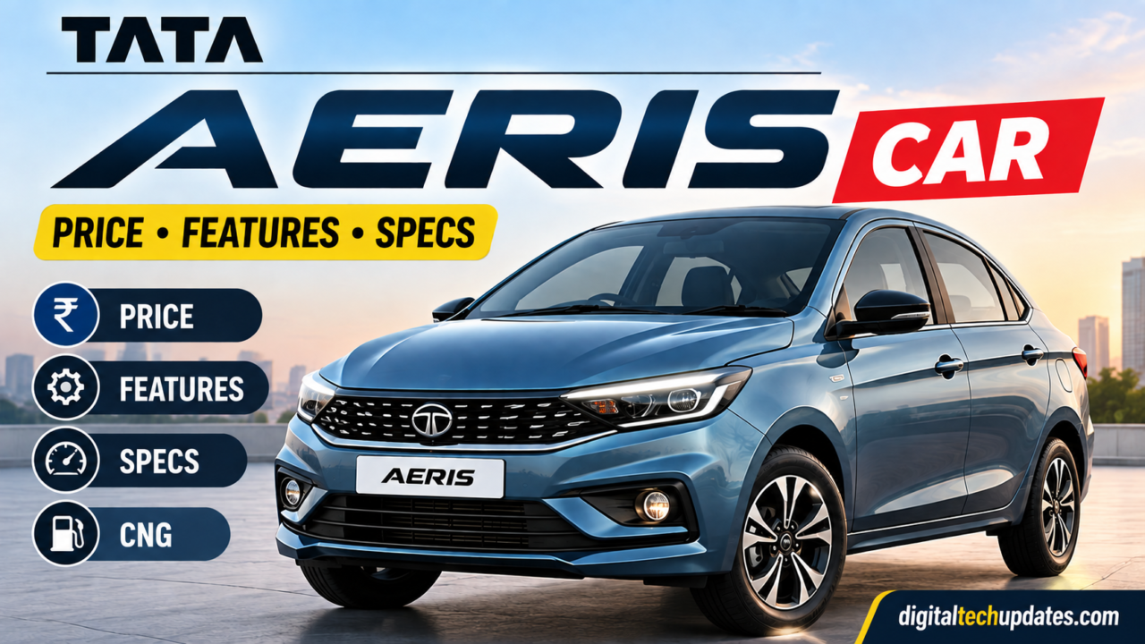 Tata Aeris car 2026 price, features, specifications and CNG