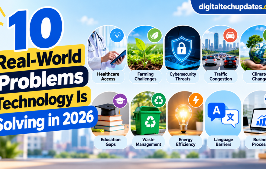 10 Real-World Problems Technology Is Solving in 2026