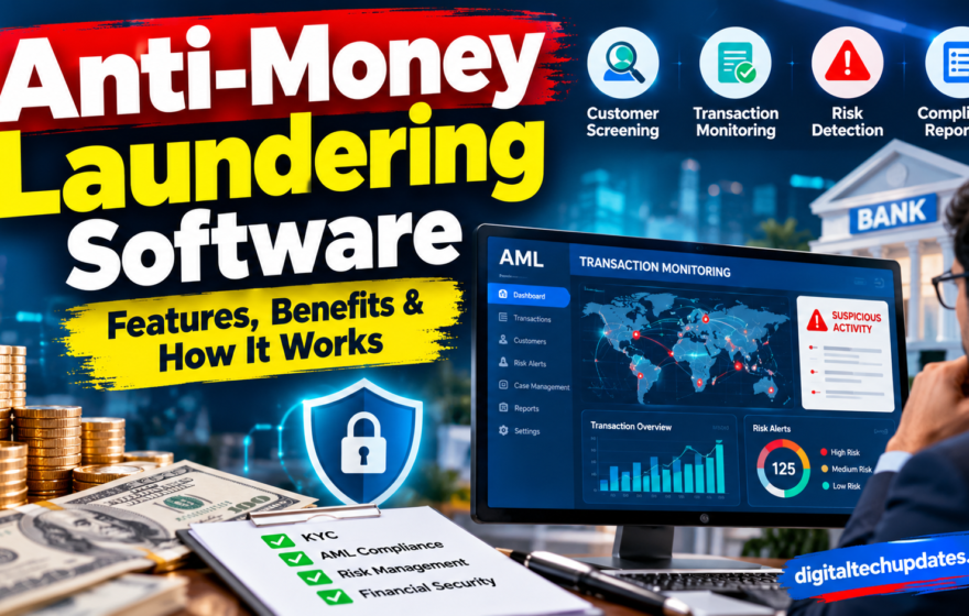 Anti-Money Laundering Software: Features, Benefits, Types, and How It Works