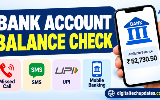 Bank Account Balance Check: How to Check Bank Balance Online, by Missed Call, SMS & UPI (2026)