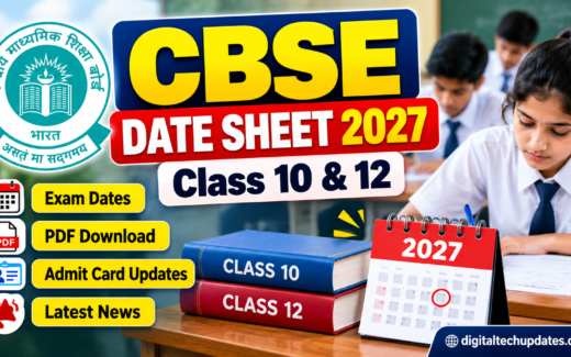 CBSE Date Sheet 2027: Class 10, 12 Exam Dates, PDF Download and Latest Updates