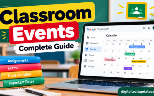 Classroom Events: How Google Classroom Calendars Work