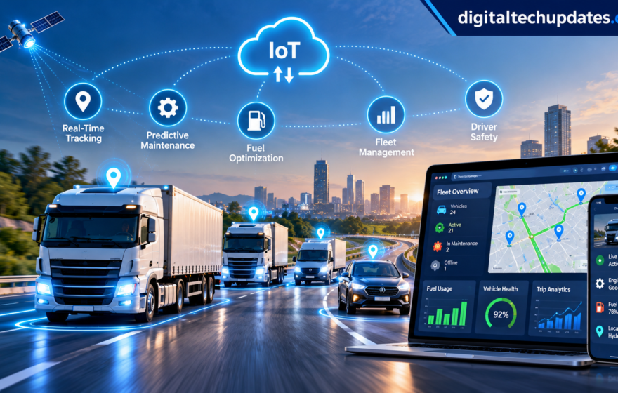 Connected Vehicles Technology: How IoT Is Transforming Real-Time Vehicle Monitoring and Fleet Operations