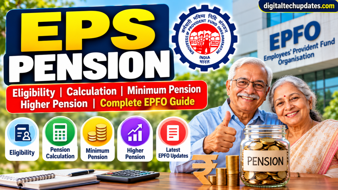 EPS Pension eligibility, calculation, minimum pension and higher pension EPFO guide
