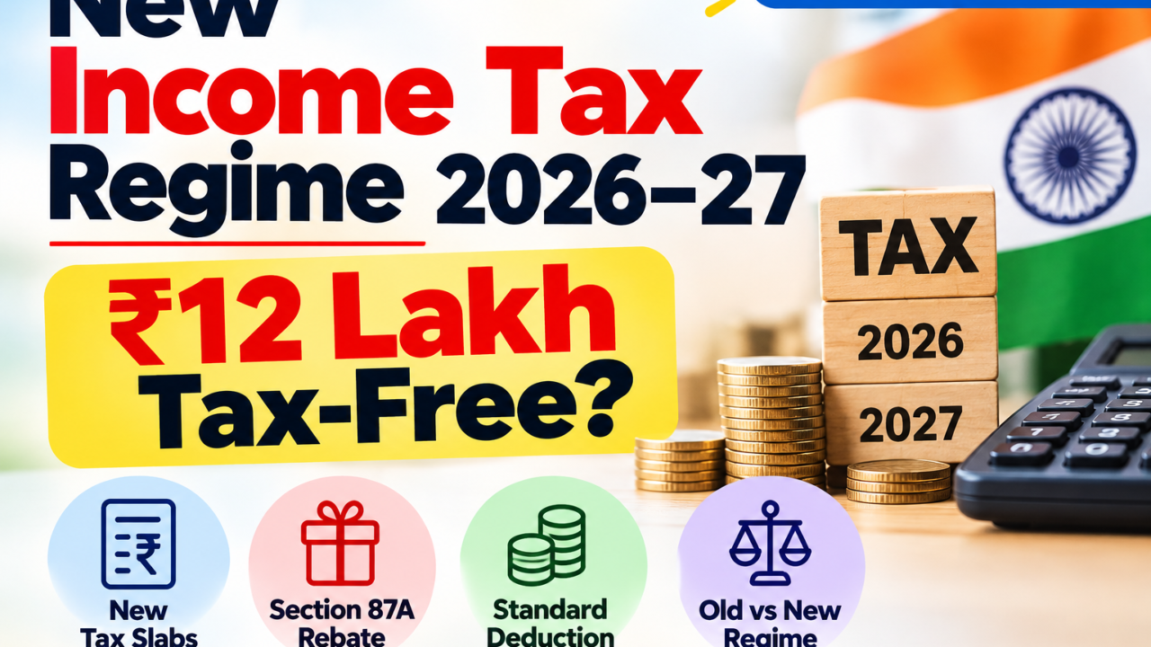 New Income Tax Regime 2026-27 tax slabs and rebate
