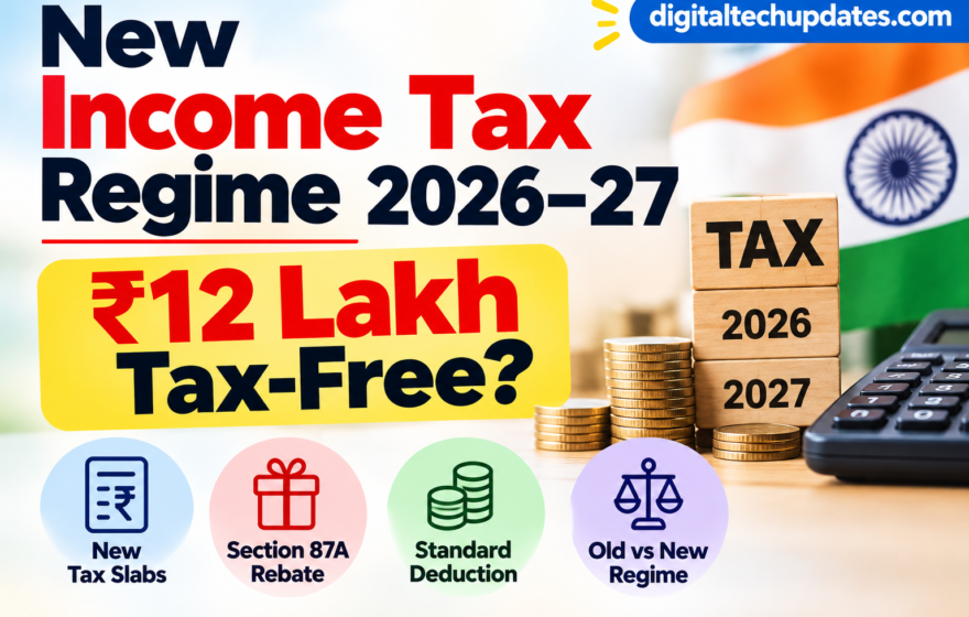 New Income Tax Regime 2026–27: ₹12 Lakh Tax-Free? Check the New Rules