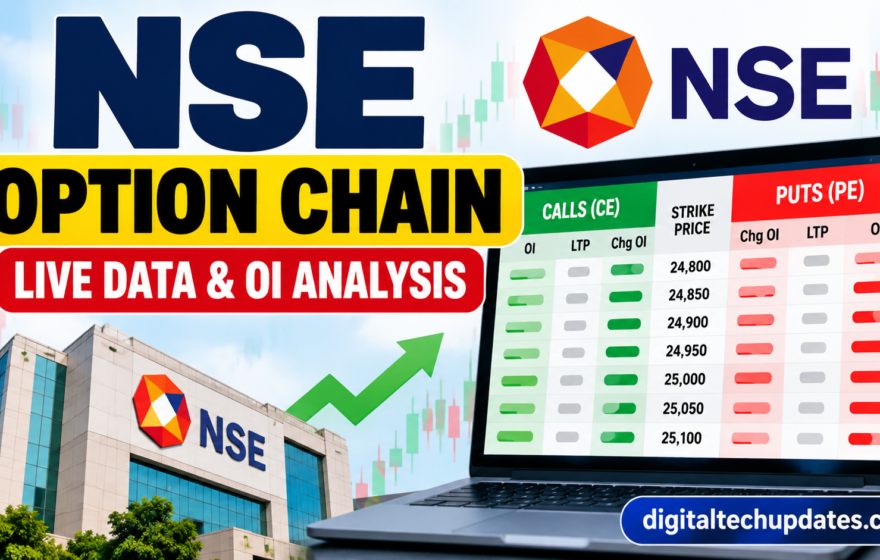 NSE Option Chain: Live Data, Nifty 50, Bank Nifty & OI Analysis