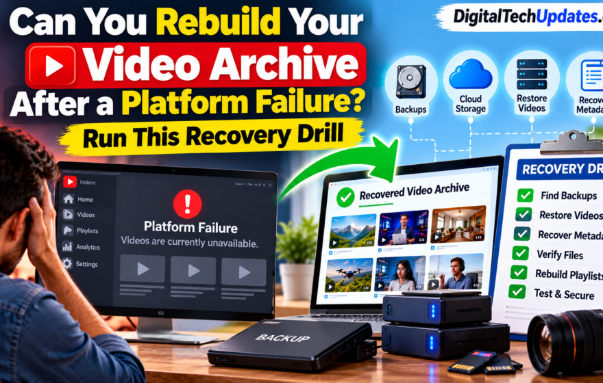 Can You Rebuild Your Video Archive After a Platform Failure? Run This Recovery Drill