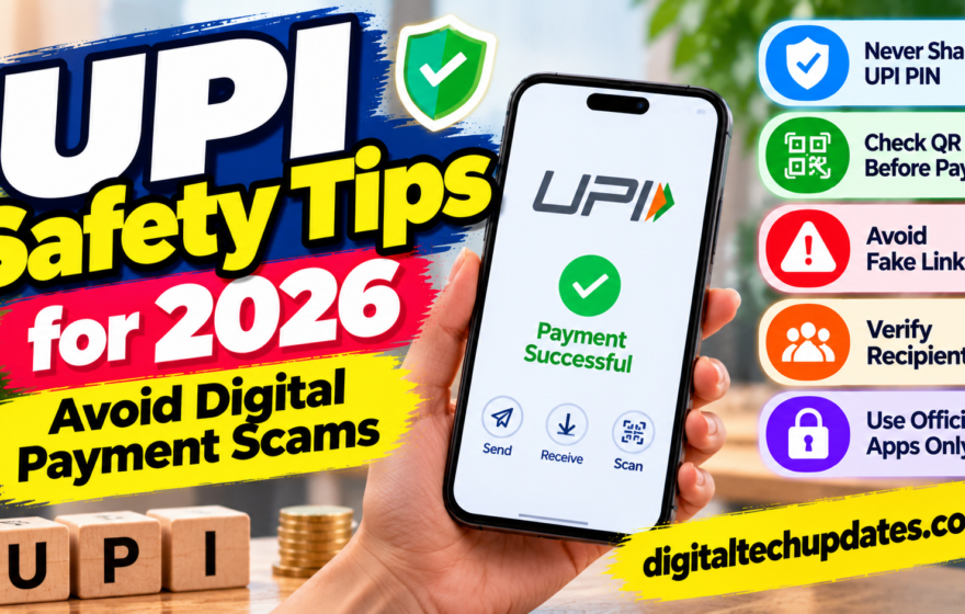 UPI Safety Tips for 2026: How to Avoid Digital Payment Scams