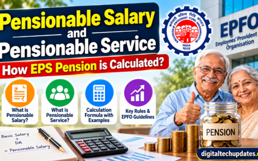 Pensionable Salary and Pensionable Service: How EPS Pension Is Calculated