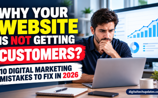 Why Your Website Is Not Getting Customers: 10 Digital Marketing Mistakes to Fix in 2026