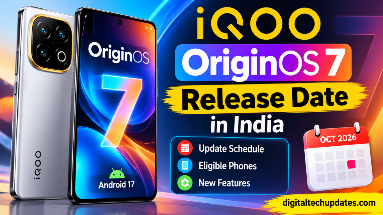 iQOO OriginOS 7 release date in India, Android 17 update schedule and eligible phones