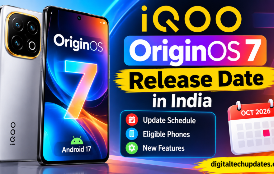iQOO OriginOS 7 Release Date in India: Eligible Phones and Update Schedule