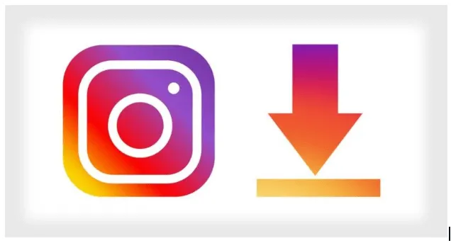 User downloading a copy of their Instagram data on a smartphone and laptop