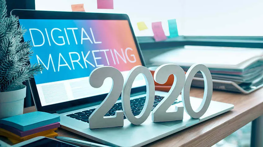 Cutting-edge digital marketing strategies with a futuristic theme